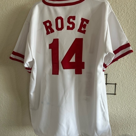 Pete Rose “Charlie Hustle Hit King” Autographed Jersey #210/500 – No COA - Picture 2 of 4